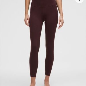 Lululemon Align High-Rise Pant – Garnet Size 4 NWT